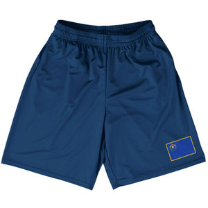 Nevada State Heritage Flag Basketball Practice Shorts Made In USA by Ultras Nevada State Heritage Flag Basketball Practice Shorts Made In USA by Ultras
