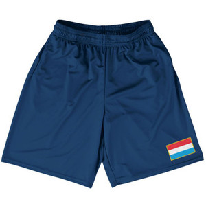 Luxembourg Country Heritage Flag Basketball Practice Shorts Made In USA by Ultras Luxembourg Country Heritage Flag Basketball Practice Shorts Made In USA by Ultras