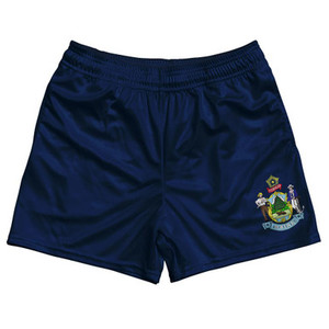 Maine US State Flag Rugby Shorts Made In USA by Rugby Shorts Maine US State Flag Rugby Shorts Made In USA by Rugby Shorts