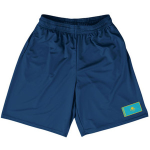 Kazakhstan Country Heritage Flag Basketball Practice Shorts Made In USA by Ultras Kazakhstan Country Heritage Flag Basketball Practice Shorts Made In USA by Ultras