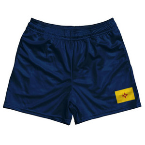 New Mexico State Heritage Flag Rugby Shorts Made in USA by Ultras New Mexico State Heritage Flag Rugby Shorts Made in USA by Ultras
