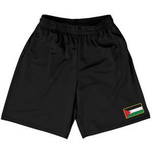 Palestine Country Heritage Flag Basketball Practice Shorts Made In USA by Ultras Palestine Country Heritage Flag Basketball Practice Shorts Made In USA by Ultras