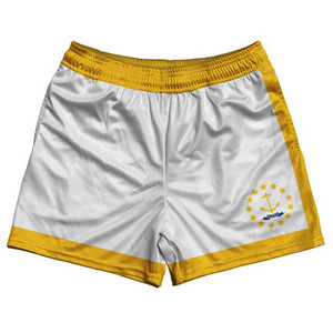 Rhode Island US State Flag Rugby Shorts Made In USA by Rugby Shorts Rhode Island US State Flag Rugby Shorts Made In USA by Rugby Shorts
