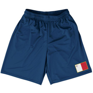Malta Country Heritage Flag Basketball Practice Shorts Made In USA by Ultras Malta Country Heritage Flag Basketball Practice Shorts Made In USA by Ultras
