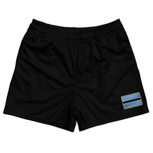 Botswana Country Heritage Flag Rugby Shorts Made In USA by Ultras Botswana Country Heritage Flag Rugby Shorts Made In USA by Ultras