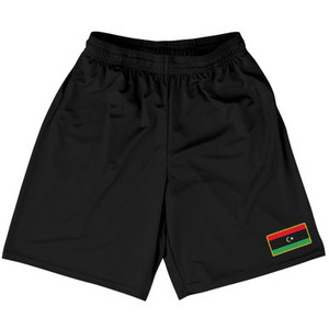 Libya Country Heritage Flag Basketball Practice Shorts Made In USA by Ultras Libya Country Heritage Flag Basketball Practice Shorts Made In USA by Ultras