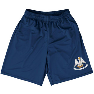 Louisiana US State Flag Basketball Practice Shorts Made In USA by Basketball Shorts Louisiana US State Flag Basketball Practice Shorts Made In USA by Basketball Shorts