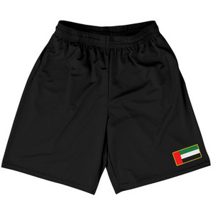 United Arab Emirates Country Heritage Flag Basketball Practice Shorts Made In USA by Ultras United Arab Emirates Country Heritage Flag Basketball Practice Shorts Made In USA by Ultras