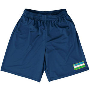 Uzbekistan Country Heritage Flag Basketball Practice Shorts Made In USA by Ultras Uzbekistan Country Heritage Flag Basketball Practice Shorts Made In USA by Ultras