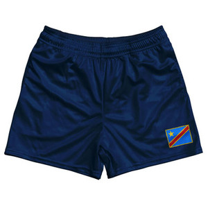 Dr Congo Country Heritage Flag Rugby Shorts Made In USA by Ultras Dr Congo Country Heritage Flag Rugby Shorts Made In USA by Ultras