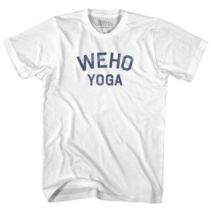 Weho Yoga Adult Cotton T-shirt - White