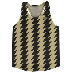 Ultras Vegas Gold & Black Lighting Running Track Cross Country Racerback Tops Made In USA-Vegas Gold & Black Ultras Vegas Gold & Black Lighting Running Track Cross Country Racerback Tops Made In USA-Vegas Gold & Black