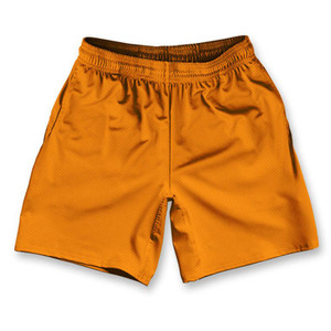 Tennessee Orange Athletic Running Fitness Exercise Shorts 7" Inseam Made in USA - Orange Tennessee Orange Athletic Running Fitness Exercise Shorts 7" Inseam Made in USA - Orange