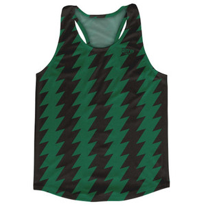 Ultras Hunter Green & Black Lighting Running Track Cross Country Racerback Tops Made In USA-Hunter Green & Black Ultras Hunter Green & Black Lighting Running Track Cross Country Racerback Tops Made In USA-Hunter Green & Black