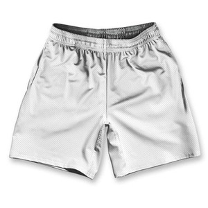 White Athletic Running Fitness Exercise Shorts 7" Inseam Made in USA - White White Athletic Running Fitness Exercise Shorts 7" Inseam Made in USA - White
