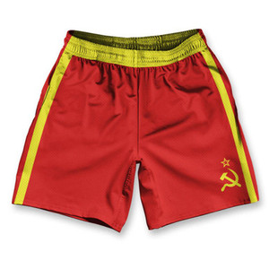 Drago Athletic Running Fitness Exercise Shorts 7" Inseam Made in USA - Red Drago Athletic Running Fitness Exercise Shorts 7" Inseam Made in USA - Red
