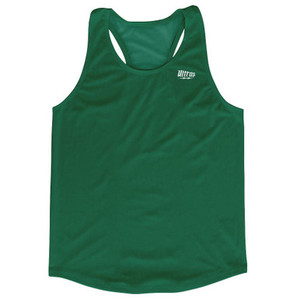 Hunter Green Running Tank Top Racerback Track and Cross Country Singlet Jersey Made In USA - Hunter Green Hunter Green Running Tank Top Racerback Track and Cross Country Singlet Jersey Made In USA - Hunter Green
