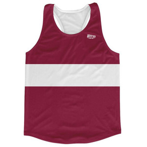 Latvia Country Flag Running Tank Top Racerback Track and Cross Country Singlet Jersey Made In USA - Velvet Latvia Country Flag Running Tank Top Racerback Track and Cross Country Singlet Jersey Made In USA - Velvet