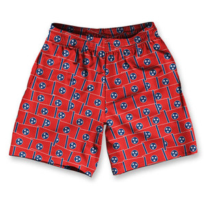 Tennessee State Athletic Running Fitness Exercise Shorts 7" Inseam Made in USA - Blue Red White Tennessee State Athletic Running Fitness Exercise Shorts 7" Inseam Made in USA - Blue Red White