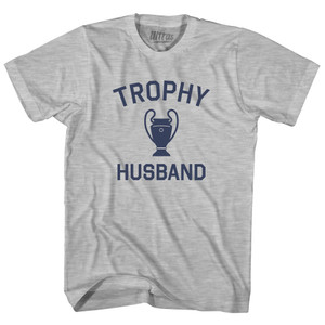 Trophy Husband Youth Cotton T-shirt - Grey Heather Trophy Husband Youth Cotton T-shirt - Grey Heather
