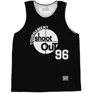 Birdie 96 Shootout Tournament Basketball Practice Singlet Jersey - Black