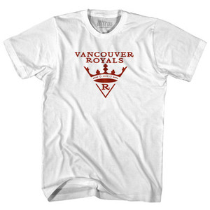 Vancouver Royals Crest Soccer Womens Cotton Junior Cut T-Shirt by Ultras Vancouver Royals Crest Soccer Womens Cotton Junior Cut T-Shirt by Ultras