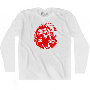 Milan Fossa Dei Leoni Ultras Soccer Adult Cotton Long Sleeve T-Shirt by Ultras