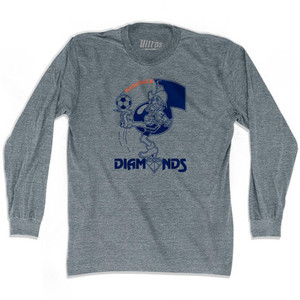 Nashville Diamonds Soccer Adult Tri-Blend Long Sleeve T-Shirt by Ultras Nashville Diamonds Soccer Adult Tri-Blend Long Sleeve T-Shirt by Ultras