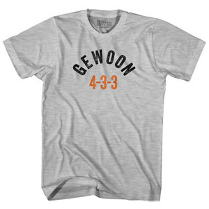 Holland Netherlands Gewoon 4-3-3 SoccerAdult Cotton T-shirt by Ultras Holland Netherlands Gewoon 4-3-3 SoccerAdult Cotton T-shirt by Ultras