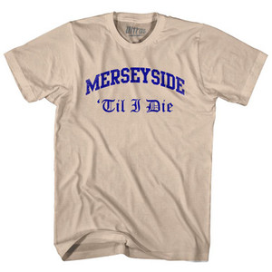 Everton Merseyside Til I Die Soccer Adult Cotton T-Shirt by Ultras Everton Merseyside Til I Die Soccer Adult Cotton T-Shirt by Ultras