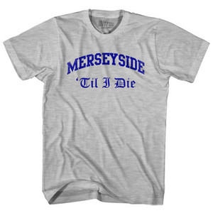 Everton Merseyside Til I Die Soccer Youth Cotton T-Shirt by Ultras Everton Merseyside Til I Die Soccer Youth Cotton T-Shirt by Ultras