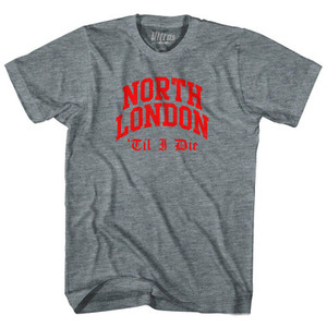 ARS Red North London Soccer Adult Tri-Blend T-Shirt by Ultras ARS Red North London Soccer Adult Tri-Blend T-Shirt by Ultras