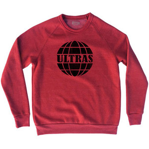 Globe Ultras Soccer Adult Tri-Blend Sweatshirt by Ultras Globe Ultras Soccer Adult Tri-Blend Sweatshirt by Ultras