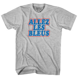France ALLEZ Les Bleus Soccer Adult Cotton T-shirt by Ultras France ALLEZ Les Bleus Soccer Adult Cotton T-shirt by Ultras