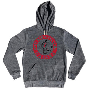 Ajax Soccer Crest 1900-1911 Tri-Blend Hoodie by Ultras Ajax Soccer Crest 1900-1911 Tri-Blend Hoodie by Ultras