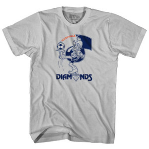 Nashville Diamonds Soccer Adult Cotton T-Shirt by Ultras Nashville Diamonds Soccer Adult Cotton T-Shirt by Ultras