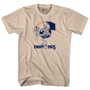 Nashville Diamonds Soccer Adult Cotton T-Shirt by Ultras Nashville Diamonds Soccer Adult Cotton T-Shirt by Ultras
