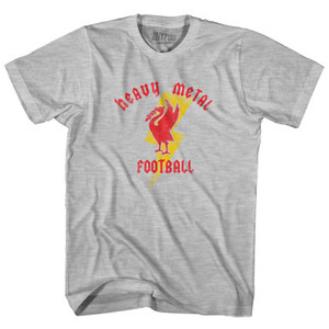 Liverpool Heavy Metal Football Adult Cotton T-Shirt by Ultras Liverpool Heavy Metal Football Adult Cotton T-Shirt by Ultras