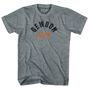 Holland Netherlands Gewoon 4-3-3 SoccerWomens Tri-Blend Junior Cut T-Shirt by Ultras Holland Netherlands Gewoon 4-3-3 SoccerWomens Tri-Blend Junior Cut T-Shirt by Ultras