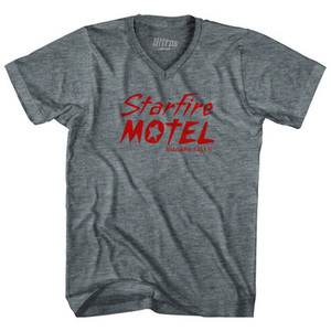 Starfire Motel Soccer Adult Tri-Blend V-Neck T-Shirt by Ultras Starfire Motel Soccer Adult Tri-Blend V-Neck T-Shirt by Ultras