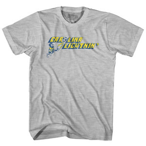 Carolina Lightnin Soccer Youth Cotton T-Shirt - Grey Heather Carolina Lightnin Soccer Youth Cotton T-Shirt - Grey Heather