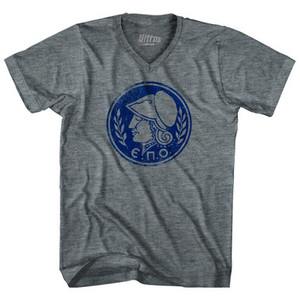 Vintage Greece Soccer League Logo Adult Tri-Blend V-neck Womens Junior Cut T-shirt T-Shirt for Sale | Ultras, Tees, Shirts, Buy Now Vintage Greece Soccer League Logo Adult Tri-Blend V-neck Womens Junior Cut T-shirt T-Shirt for Sale | Ultras, Tees, Shirts, Buy Now