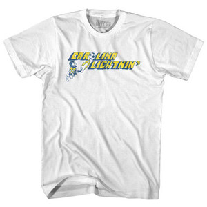 Carolina Lightnin Soccer Adult Cotton T-Shirt - White Carolina Lightnin Soccer Adult Cotton T-Shirt - White