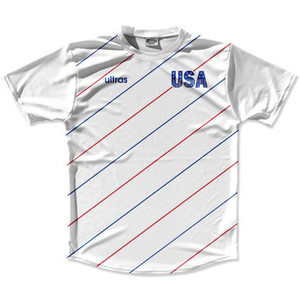 Ultras USA Soccer 1984 White Jersey Made In USA - White Ultras USA Soccer 1984 White Jersey Made In USA - White