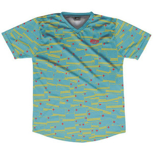 Ultras Aruba Party Flags Soccer Jersey Made In USA-Light Blue Ultras Aruba Party Flags Soccer Jersey Made In USA-Light Blue