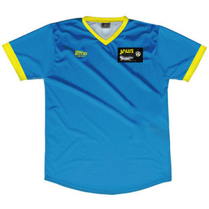 San Diego Jaws 76 Road Soccer Jersey Made In USA - Blue San Diego Jaws 76 Road Soccer Jersey Made In USA - Blue
