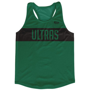 Ultras Black and Hunter Green Finish Line Running Tank Top Racerback Track and Cross Country Singlet Jersey Made In USA - Black & Hunter Green Ultras Black and Hunter Green Finish Line Running Tank Top Racerback Track and Cross Country Singlet Jersey Made In USA - Black & Hunter Green