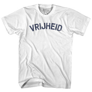 Freedom Collection Netherlands Dutch 'Vrijheid' Womens Cotton Junior Cut T-Shirt by Ultras Freedom Collection Netherlands Dutch 'Vrijheid' Womens Cotton Junior Cut T-Shirt by Ultras