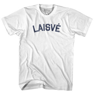 Freedom Collection Lithuanian 'Laisve' Adult Cotton T-Shirt by Ultras Freedom Collection Lithuanian 'Laisve' Adult Cotton T-Shirt by Ultras