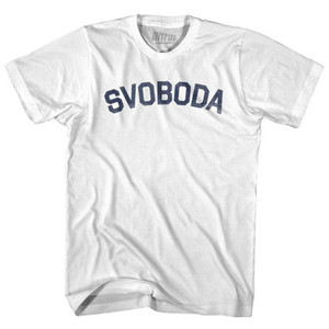 Freedom Collection Slovenian 'Svoboda' Adult Cotton T-Shirt by Ultras Freedom Collection Slovenian 'Svoboda' Adult Cotton T-Shirt by Ultras